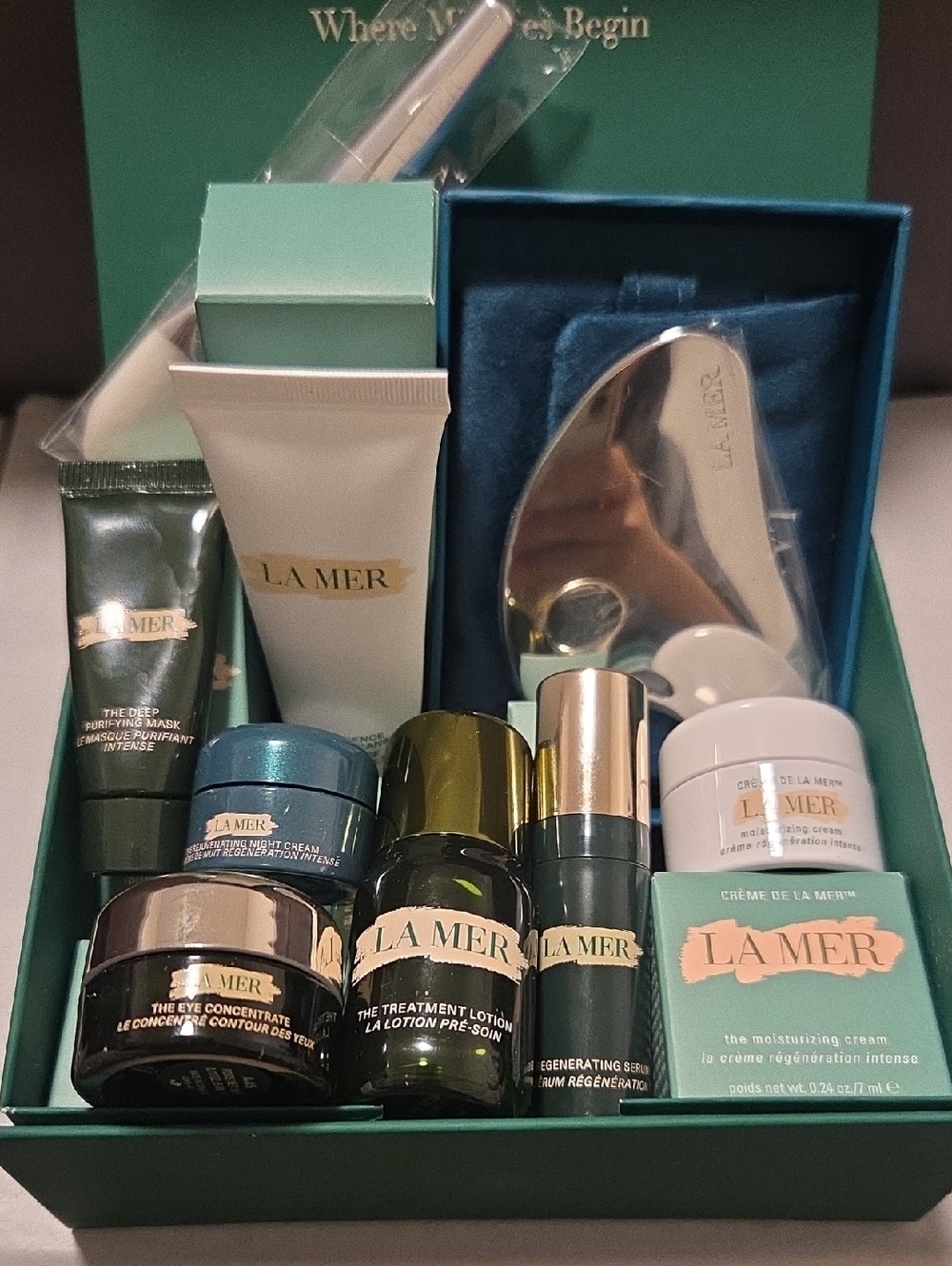 9 PC La Mer Skincare Set Bundle